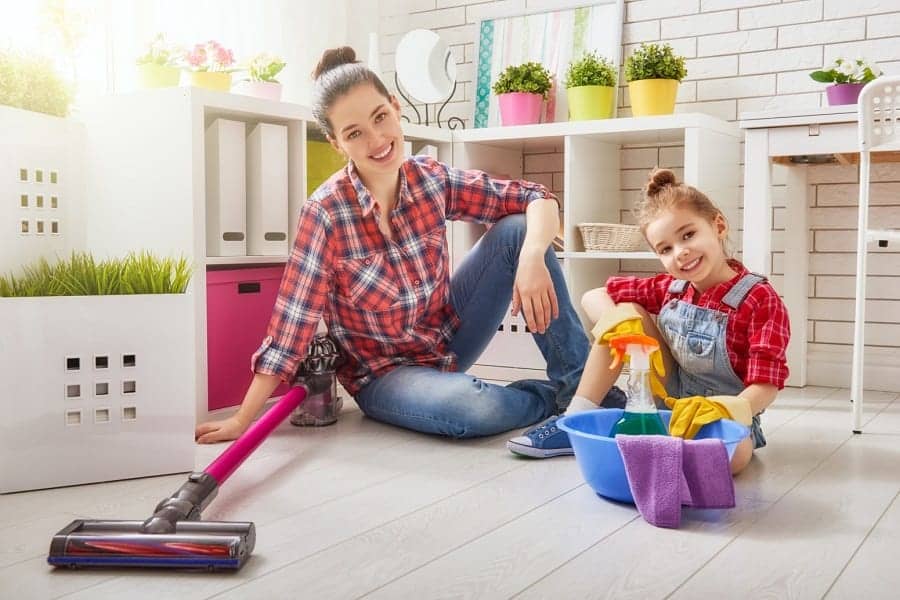 cleaning-the-house